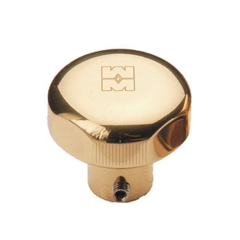 Pomolo con grano per cilindro Champions MOTTURA, diametro 45 mm, con pomolo, finitura ottone