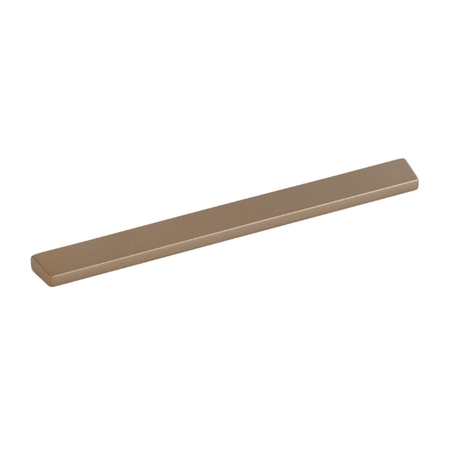 Maniglia Slim Roberto Marella per mobile, interasse 160 mm, dimensioni 169x8 mm, Zama finitura Champagne