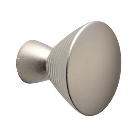 Pomolo 707A Mital per mobile, diametro 28 mm, sporgenza 28 mm, Zama finitura Nichel Satinato