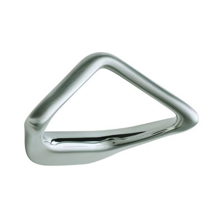 Portabito 1165 Mital per appenderia, dimensione 114x65x70 mm, Zama finitura Cromo Satinato