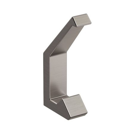 Portabito 1400 Mital per appenderia, dimensione 18x91x47 mm, Zama finitura Nichel Satinato