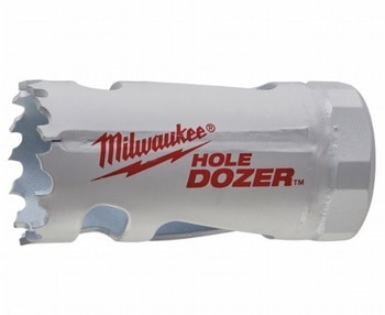 Sega a tazza Milwuakee, sega bi-metallica hole dozer, dimensioni 27mm, taglio massimo 41mm, composizione Acciaio