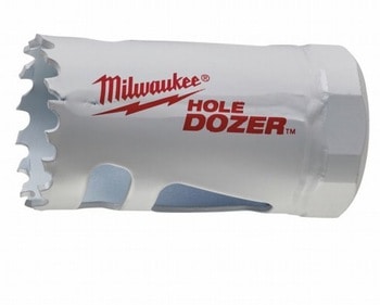 Sega a tazza Milwuakee, sega bi-metallica hole dozer, dimensioni 30mm, taglio massimo 41mm, composizione Acciaio