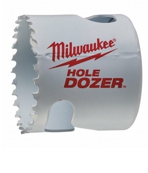 Sega a tazza Milwuakee, sega bi-metallica hole dozer, dimensioni 54mm, taglio massimo 41mm, composizione Acciaio