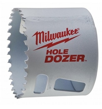 Sega a tazza Milwuakee, sega bi-metallica hole dozer, dimensioni 60mm, taglio massimo 41mm, composizione Acciaio