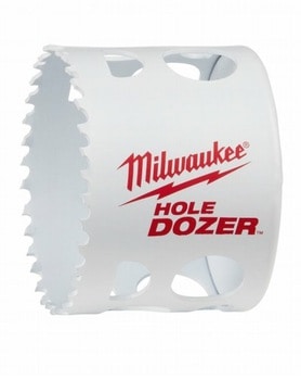 Sega a tazza Milwuakee, sega bi-metallica hole dozer, dimensioni 64mm, taglio massimo 41mm, composizione Acciaio