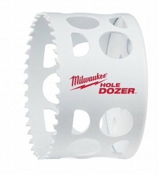 Sega a tazza Milwuakee, sega bi-metallica hole dozer, dimensioni 76mm, taglio massimo 41mm, composizione dente Acciaio