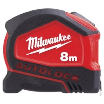 Flessometro Milwaukee, flessometro serie Autolock, lunghezza 8 mm, rivestimento Nylon