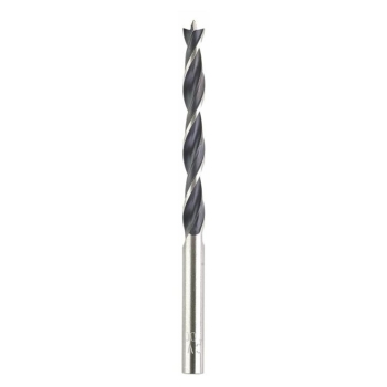 Punta elicoidale Milwaukee per legno, attacco codolo rotondo, diametro 7 mm, lunghezza 109 mm