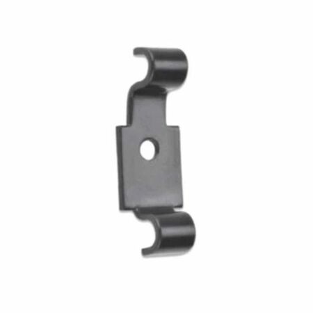 Cavallotto 626/T GB Manzoni per cremagliera Scala Reale, fissaggio con tassello, Acciaio finitura Nero Verniciato