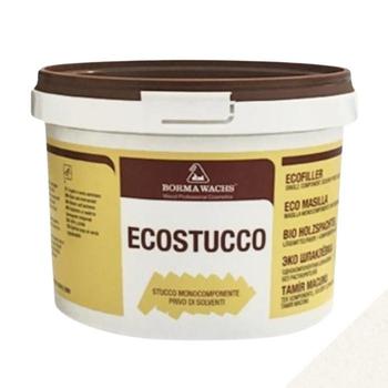 Ecostucco Borma Wachs 1550 per legno, ad acqua, barattolo 1 kg, colore Bianco 50