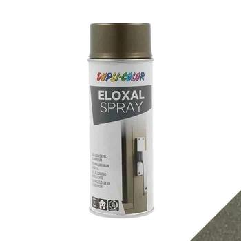 Spray Eloxal Dupli Color per riparazione graffio e danno, bomboletta 400 ml, colore Bronzo