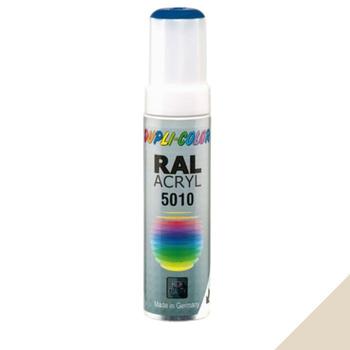 Vernice acrilica Ral Acryl Dupli Color per riparazione e verniciatura, stilo 12 ml, colore Bianco Perla 1013