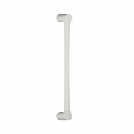 Maniglione Diritto Lama Olivari per porta, interasse 300 mm, lunghezza 326 mm, Ottone finitura Bianco Opaco