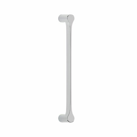 Maniglione Diritto Lama Olivari per porta, interasse 300 mm, lunghezza 326 mm, Ottone finitura Cromato Lucido