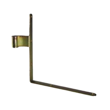 Bandella pollice Monza 3700 OM4 per persiana, dimensioni 190x190 mm, spessore 3,5 mm, larghezza 15 mm, Acciaio finitura Verniciato Nero Tropicalizzato