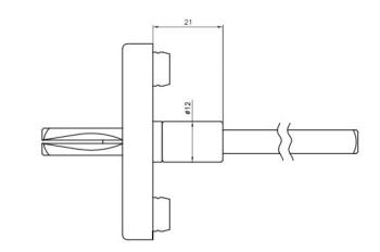 movimento DK per BLOCCO SICUREZZA con quadro lunga 100