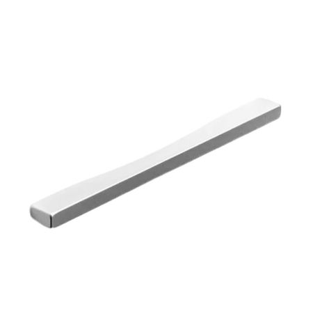 Maniglia MN1060 Pamar per mobile, interasse 128 mm, dimensione 158x10 mm, Zama finitura Cromo Lucido