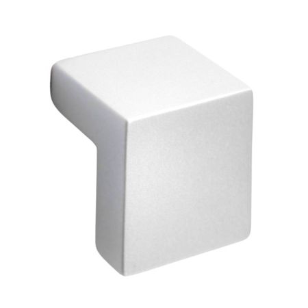 Pomolo PO319 Pamar per mobile, dimensione 25x25 mm, sporgenza 21 mm, Zama finitura Cromo Lucido