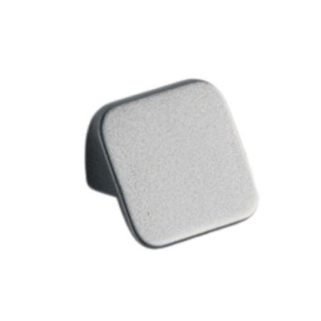 Maniglia MN868 Pamar per mobile, interasse 16 mm, dimensione 25x25 mm, Zama finitura Nichel Lucido Satinato