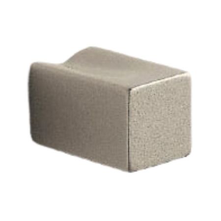 Pomolo PO459 Pamar per mobile, dimensioni 10x10 mm, sporgenza 18 mm, Zama finitura Nichel Lucido Satinato