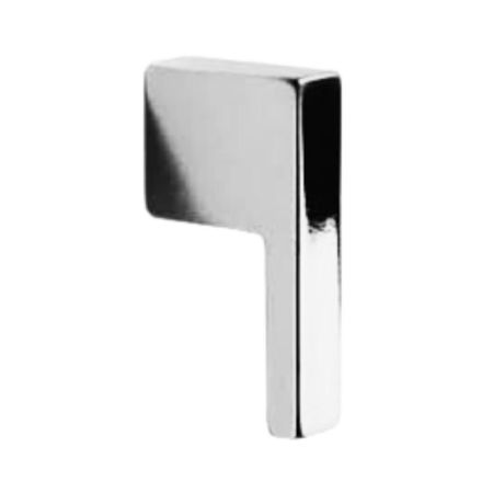 Pomolo PO313 Pamar per mobile, dimensione 8x35 mm, sporgenza 18 mm, Zama finitura Cromo Lucido