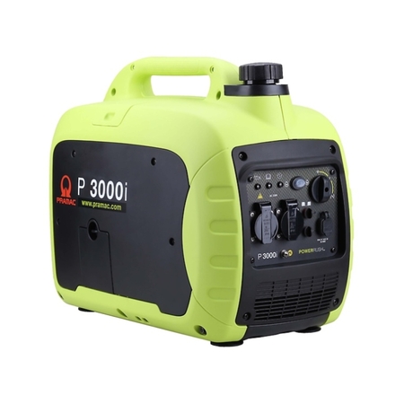 Generatore di corrente Inverter P3000i Pramac, motore benzina, portatile silenziato, monofase potenza 2,3 Kw