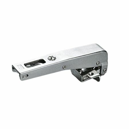 Cerniera per ante con telaio in alluminio C2Z6N99AC chiusura automatica, 105 gradi, controcollo, finitura Nichelato