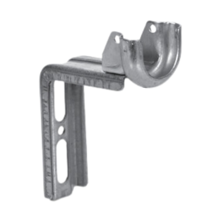 Supporto piano tipo G Sames per tapparella avvolgibile, da avvitare, con sbalzo 35 mm, per cuscinetto diametro 42 mm, finitura Zincato