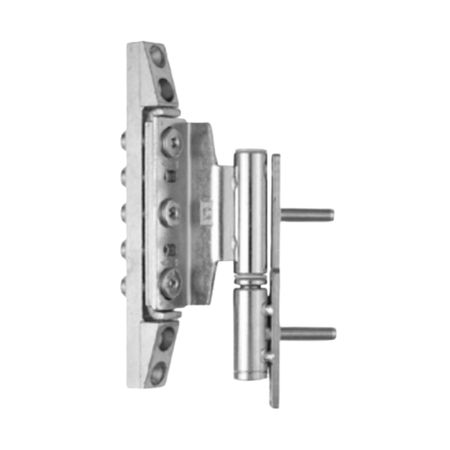 Cerniera regolabile Estetic 3DN SFS Intec per serramento in PVC, cava 16 mm, posizione 13, finitura Zincato
