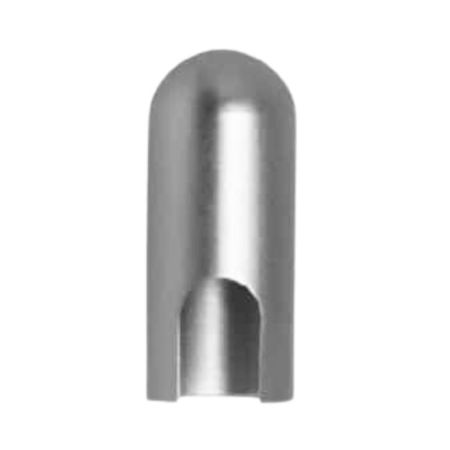 Copertura bombata 935927 SFS Intec per cerniera anuba diametro 13 mm, altezza 32,5 mm, Alluminio finitura Cromato Satinato