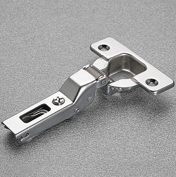 Cerniera Salice C2APG99 con molla contraria Push, 110&deg;, battuta mediana, fondello da avvitare, finitura Nichelato