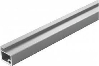 Profilo in Alluminio Salice, barra da 3 metri, finitura Titanio