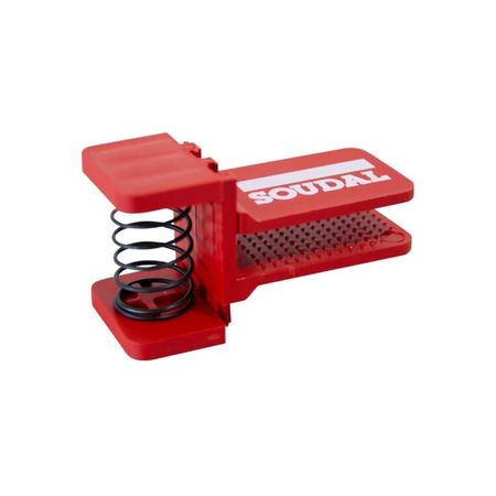 Pinza clip Soudal per nasto autoespandente Soudaband Pro BG1, larghezza massima 30 mm