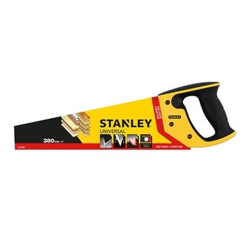 Segaccio universale Stanley con manico bi-material chiuso, lunghezza 380 mm