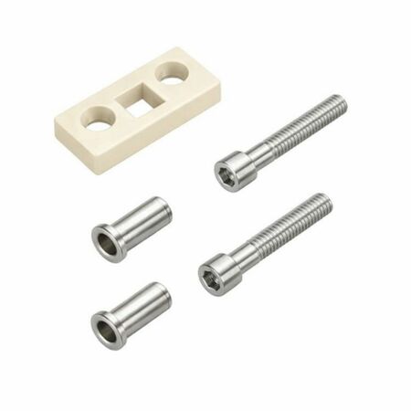 Spessore 7 mm Savio 1138.702, per cerniera Mechanica interasse 53 mm, finitura Avorio