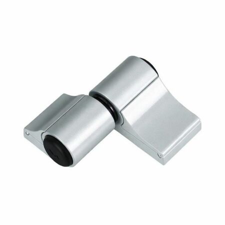 Cerniera registrabile a 2 ali Mechanica Savio 1145/60, interasse 60 mm, portata 160-180 Kg, finitura Argento SILV