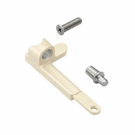 Kit Rinforzo Ribanta 5 Savio 3200.708L, per cerniera 3200.709, portata 140 Kg, Sinistro, finitura Avorio