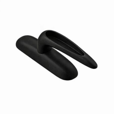 Cremonese Gioconda Savio 880, per anta battente, dimensioni 37x143 mm, in Nylon finitura Nero