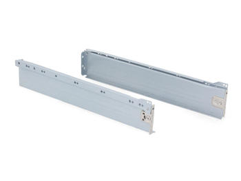 Kit sponde per cassetto Ultrabox, dimensioni 150x500 mm, finitura Alluminio