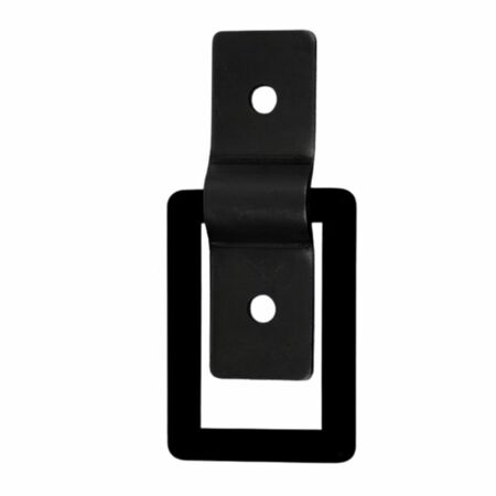 Anello a tirare 9201909J Torbel per serramento, dimensioni 20x67x3 mm, Alluminio finitura Nero