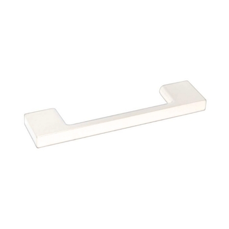 Maniglia MB09020B Confalonieri per mobile, interasse 160 mm, dimensioni 194x9 mm, Zama finitura Bianco Opaco