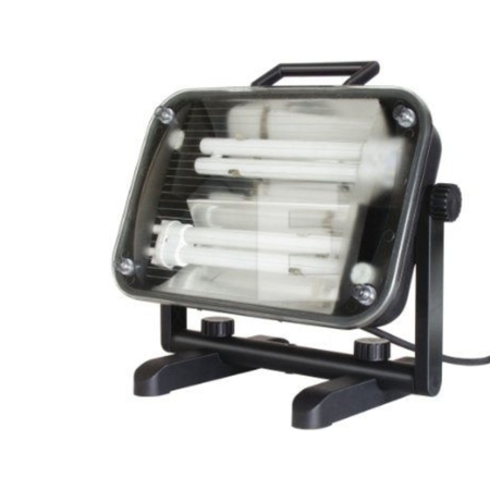 Lampada piatta Jet-Light Brennenstuhl per lavoro, portatile, alimentazione 2x18W, lunghezza cavo 5 mt