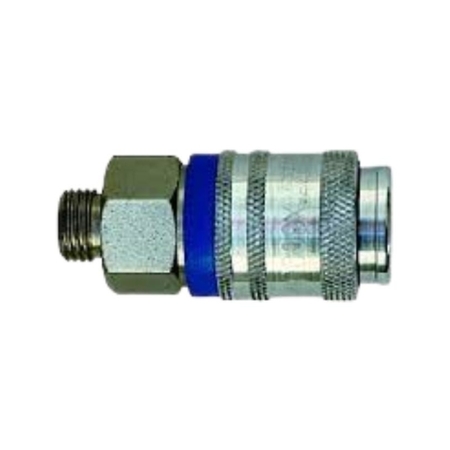 Rubinetto rapido X300 U Walmec per aria compressa, filetto maschio 3/8 pollici