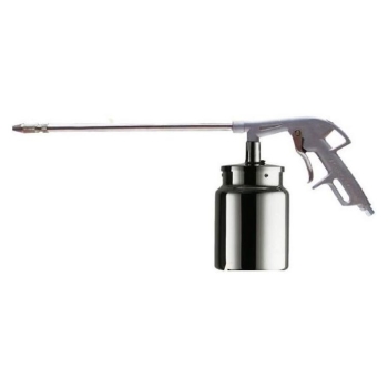 Pistola di lavaggio N4/S Walmec, ugello nebulizzatore regolabile, serbatoio in Alluminio da 1000 cc, canna da 200 mm