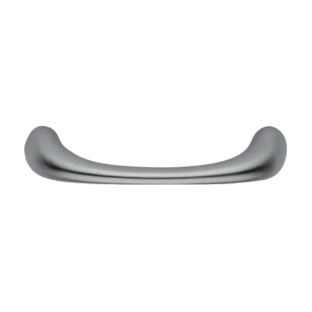 Maniglia A163 Valli e Valli per mobile, interasse 32 mm, Ottone finitura Cromo Satinato