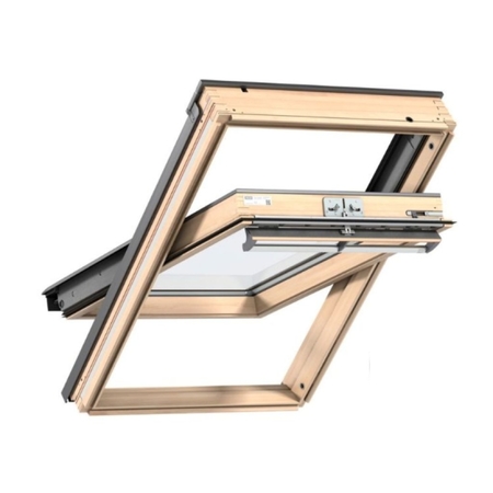 Finestra Energy Velux GGL a bilico manuale per tetto a falda, vetro stratificato, dimensioni 780x980 mm, Legno finitura Naturale