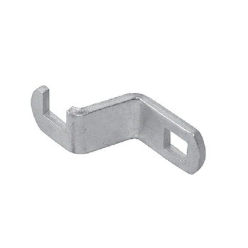 Levetta a gancio zancata 097 Viro per serratura universale, lunghezza 40 mm, spessore 15 mm, finitura Zincato