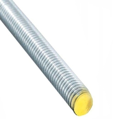 Barra filettata DIN 976 Vibolt per fissaggio, alta resistenza, diametro M20, lunghezza 1000 mm, Acciaio finitura Zincato