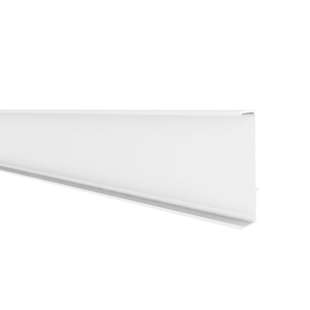 Profilo Gola 80/G39 Volpato per mobile cucina, dimensione 66,2x17 mm, lunghezza asta 4200 mm, materiale Alluminio, verniciato Bianco Opaco